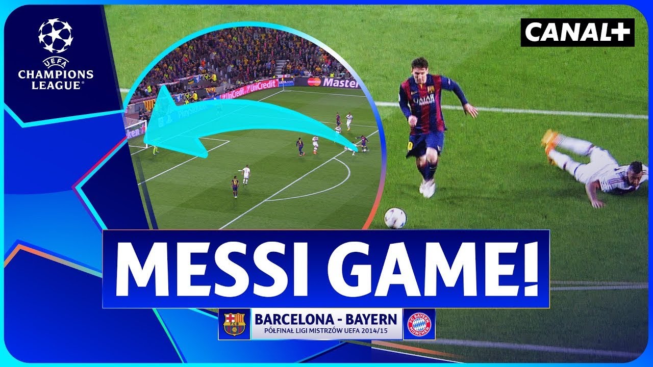 CZARY MESSIEGO NA CAMP NOU! BOATENG NA KOLANACH! BARCELONA - BAYERN, LIGA MISTRZÓW 2014/15 | SKRÓT