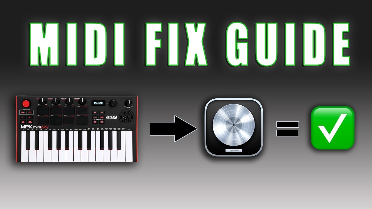 How To Fix ANY MIDI Keyboard Issue in Logic Pro