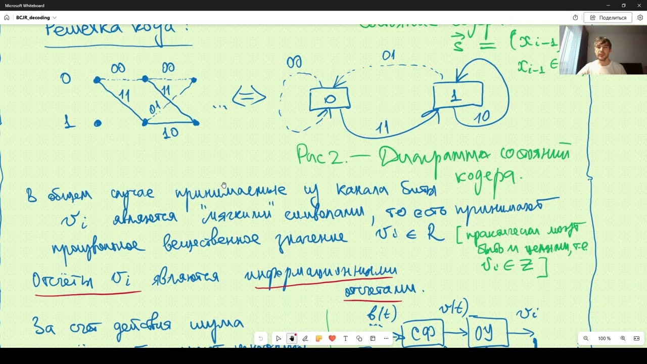 05 Декодирование сверточных кодов алгоритмом BCJR.