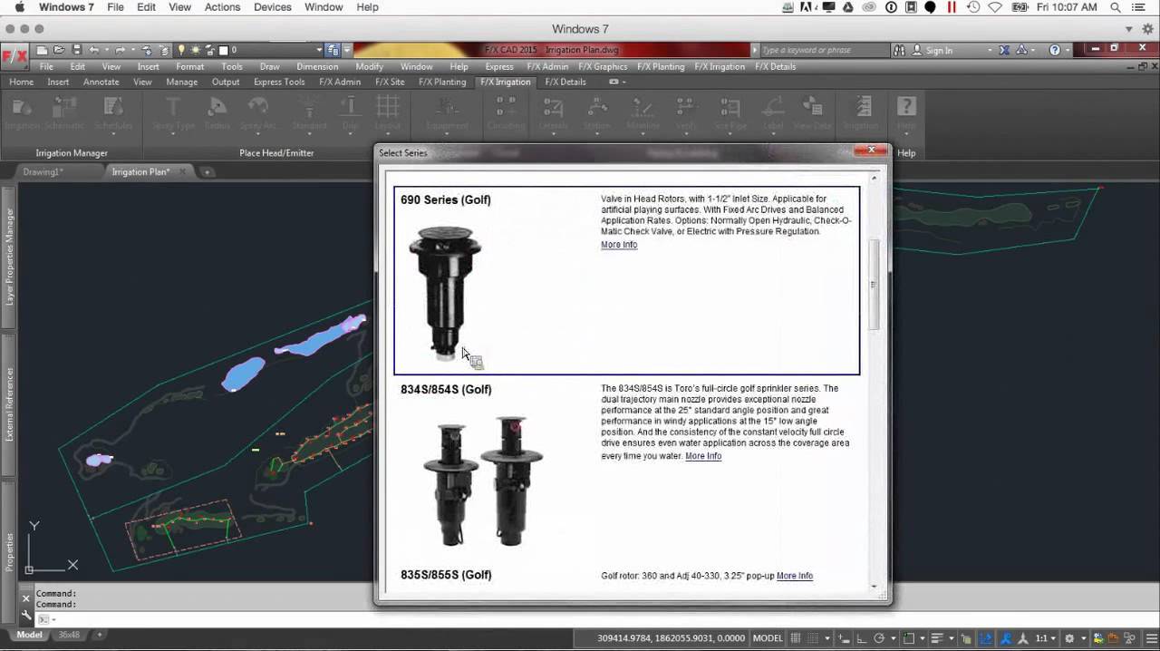 Golf Course Irrigation Webinar for AutoCAD