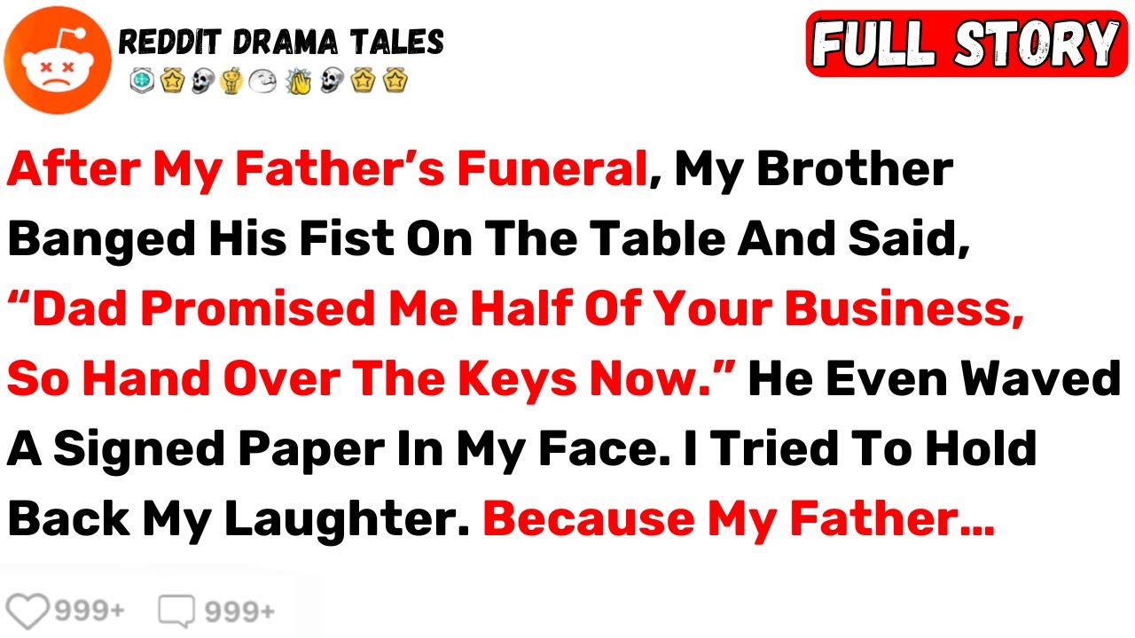 After My Father’s Funeral, My Brother Banged His Fist On The Table And Said... - Best Reddit Stories