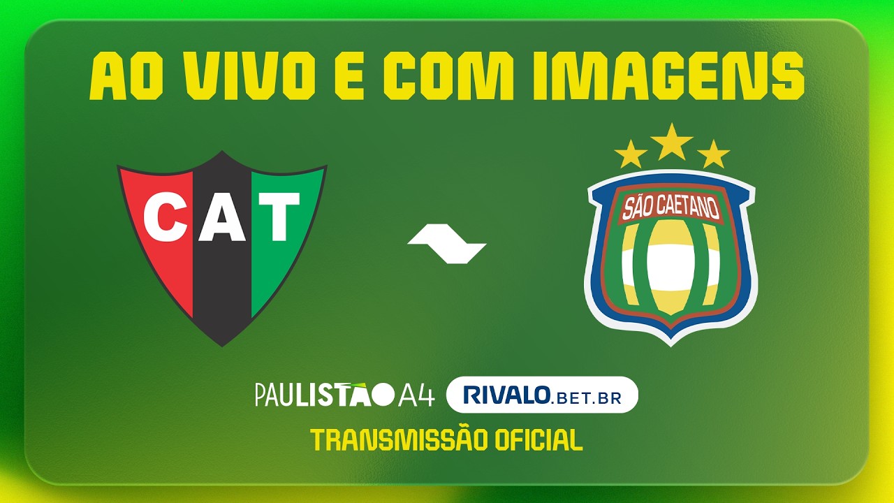JOGO COMPLETO: TAQUARITINGA X SÃO CAETANO | RODADA 9 | PAULISTÃO A4 RIVALO 2026