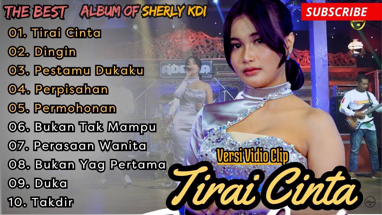 Tirai Cinta - Sherly KDI Full Album Terbaru || Tirai Cinta Adella Full Album Terbaru  2024