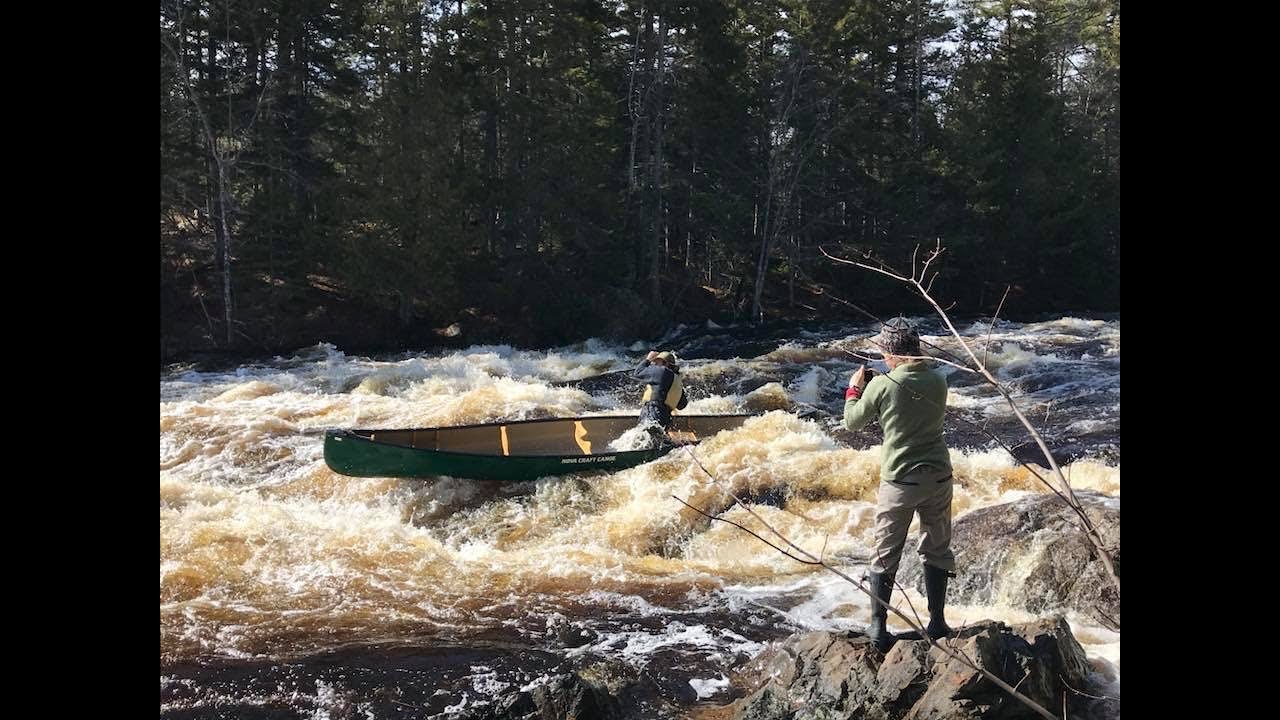 Maine Canoe Trips on the Machais, St. John, and Allagash