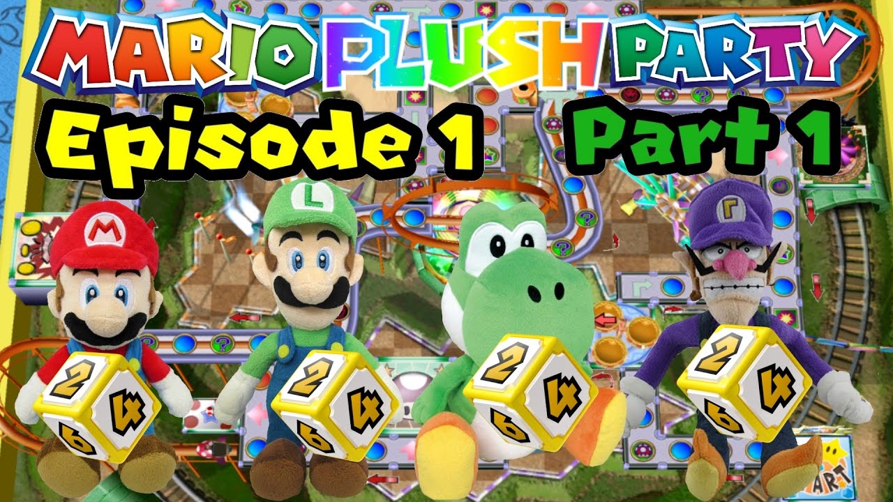 Mario Plush Party Episode 1 Part 1