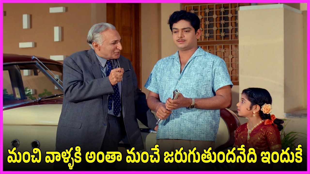 మంచి వాళ్ళకి అంతా మంచే జరుగుతుందనేది ఇందుకే - Harinath, Jamuna Best Family Drama Scenes