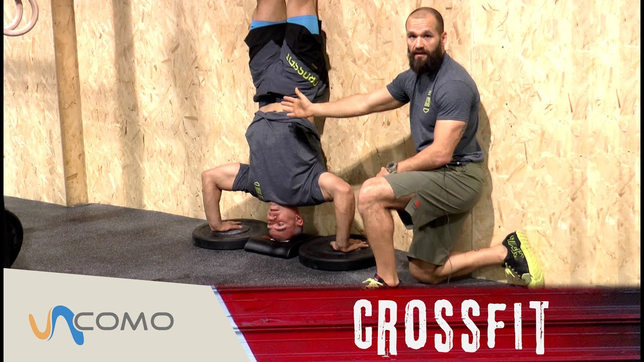 Entrenamiento de Crossfit - Handstand Push-Up