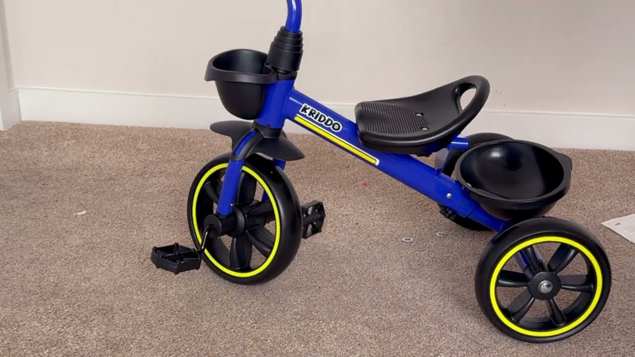 How to setup KRIDDO Kids Tricycles