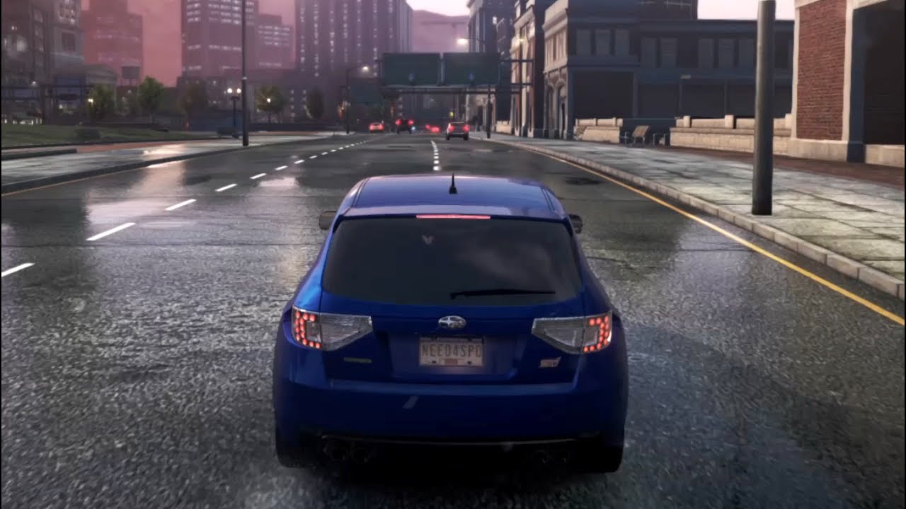 Need For Speed Most Wanted 2012 - Subaru Cosworth Impreza gameplay