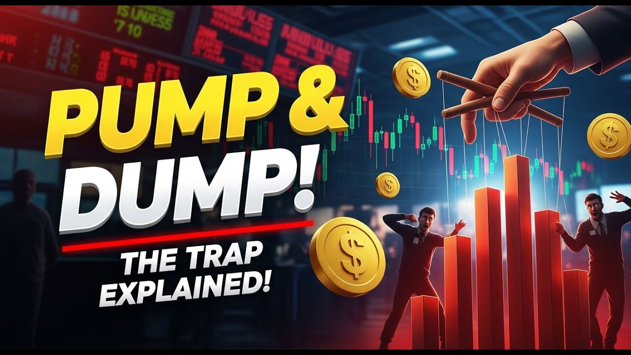 PUMP & DUMP: объяснение ловушки фондового рынка