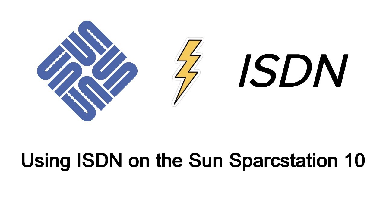 Using ISDN on the Sun Sparcstation 10