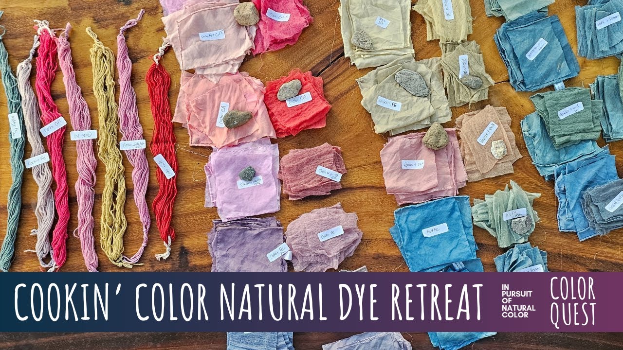 NATURAL DYE RETREAT IN MEXICO - WORKSHOP REVIEW | MARCH 2024 | ORGANIC COLOR | DESTINATION WORKSHOP