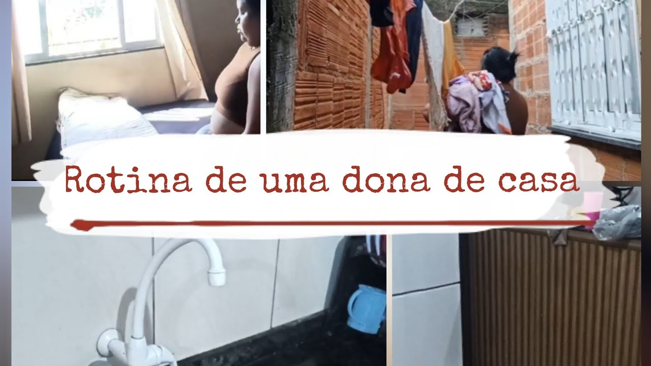 Rotina de uma dona de casa 🏠