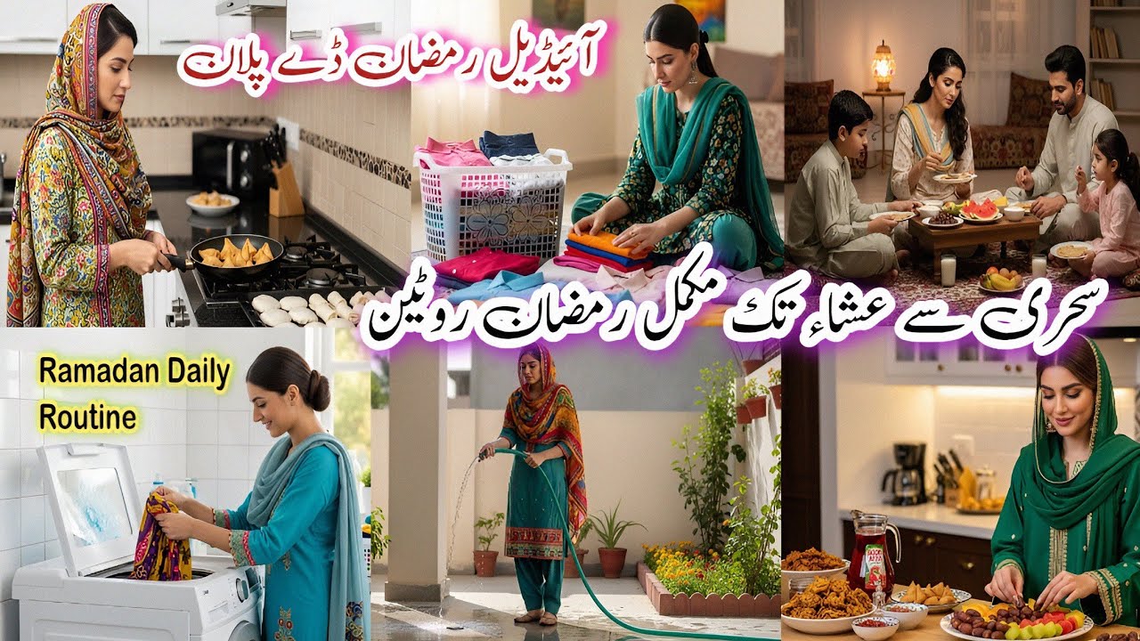 Ramadan Daily Routine Tips for Women | Perfect Ramadan Day from Suhoor to Isha