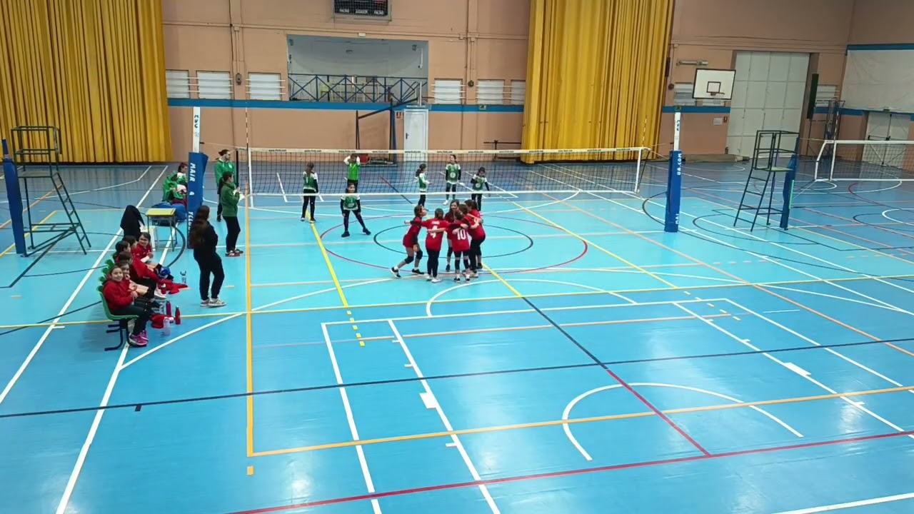 Voleibol KV Jornada 8. Benjamín 2 - 0 Palomares 
