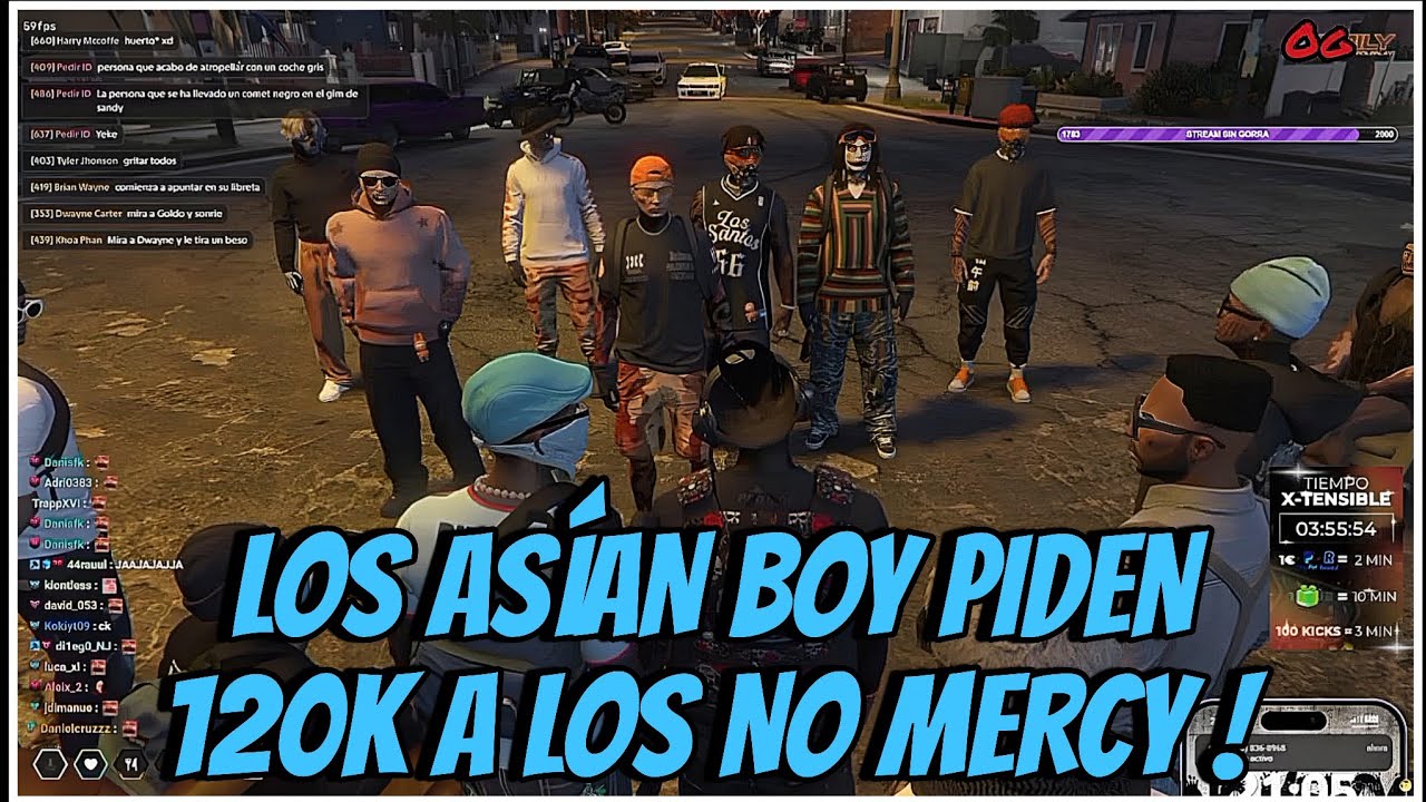 SE PUDRIO TODO ENTRE LOS NO MERCY LA MURDA Y LOS ASIAN BOY || FAMILY RP