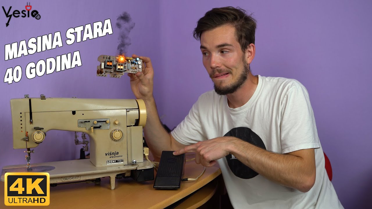 Kako popraviti sivacu masinu ( problem sa elektronikom )  4K