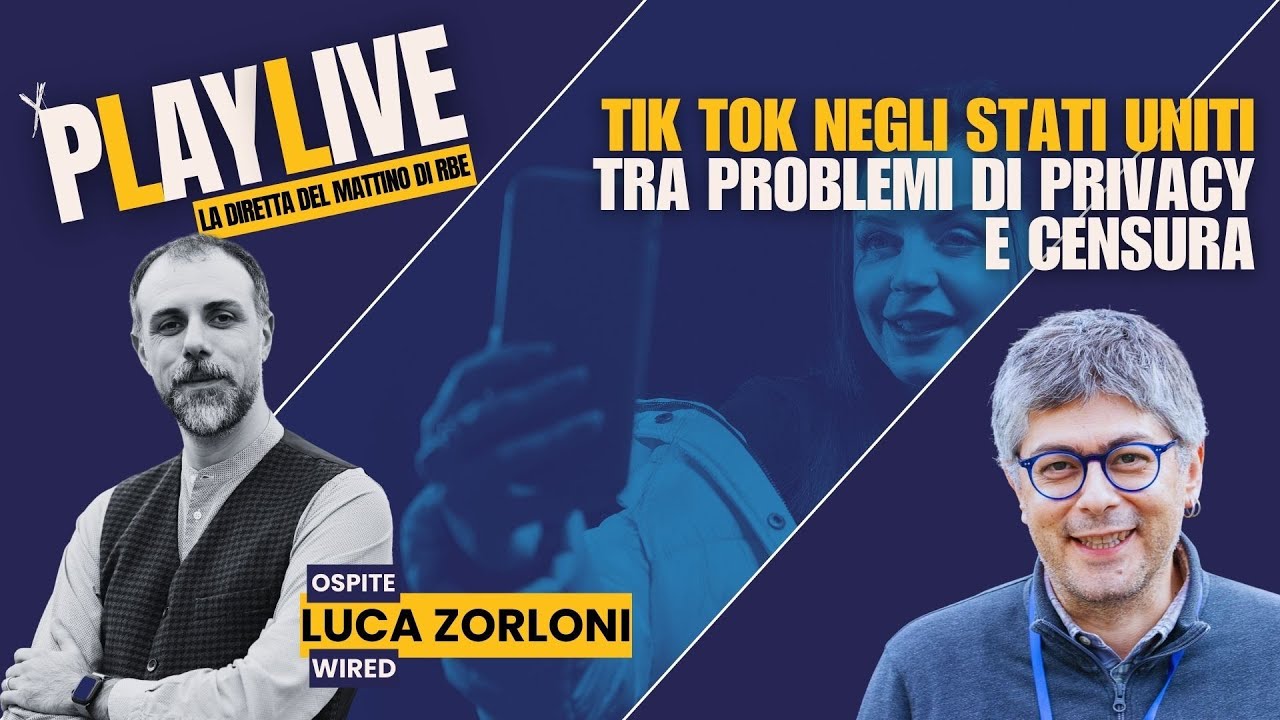 Tik Tok negli Stati Uniti, tra problemi di privacy e censura | 🔴 PLAY LIVE