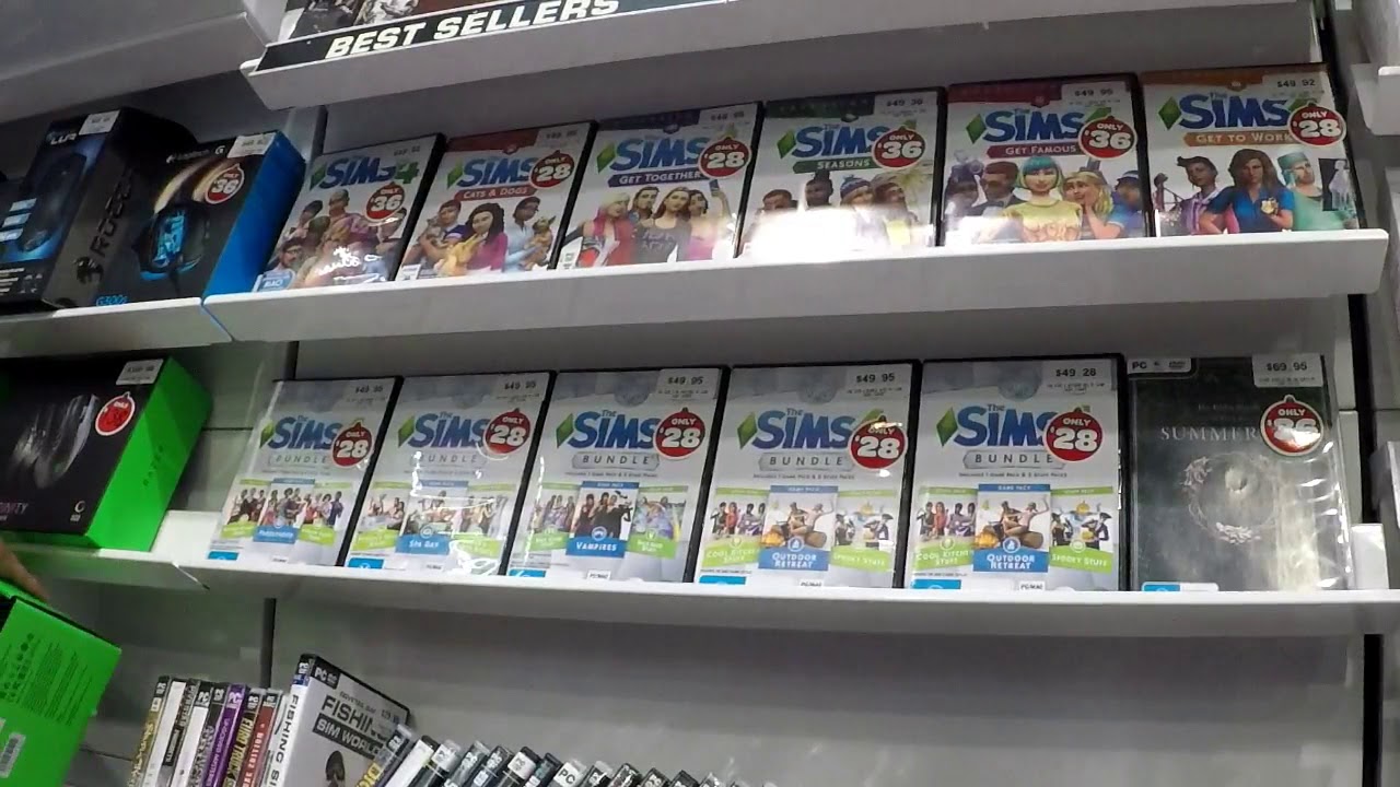 GAME SHOP TOUR EB GAMES SYDNEY