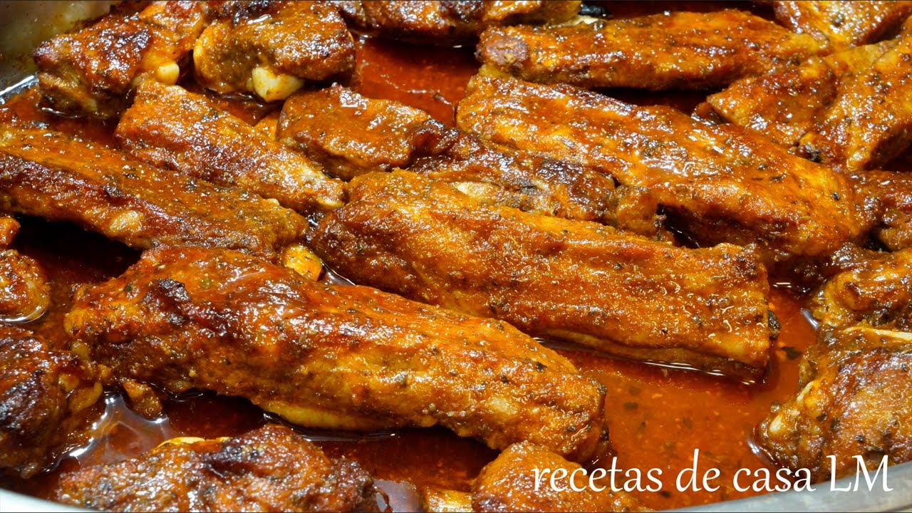 Las MEJORES Costillas BBQ al Horno con Miel y Cayena | Receta Jugosa y Picante