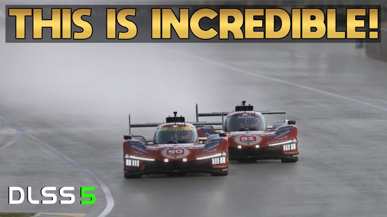 This is Actually INSANE! | Le Mans Ultimate with DLSS 5