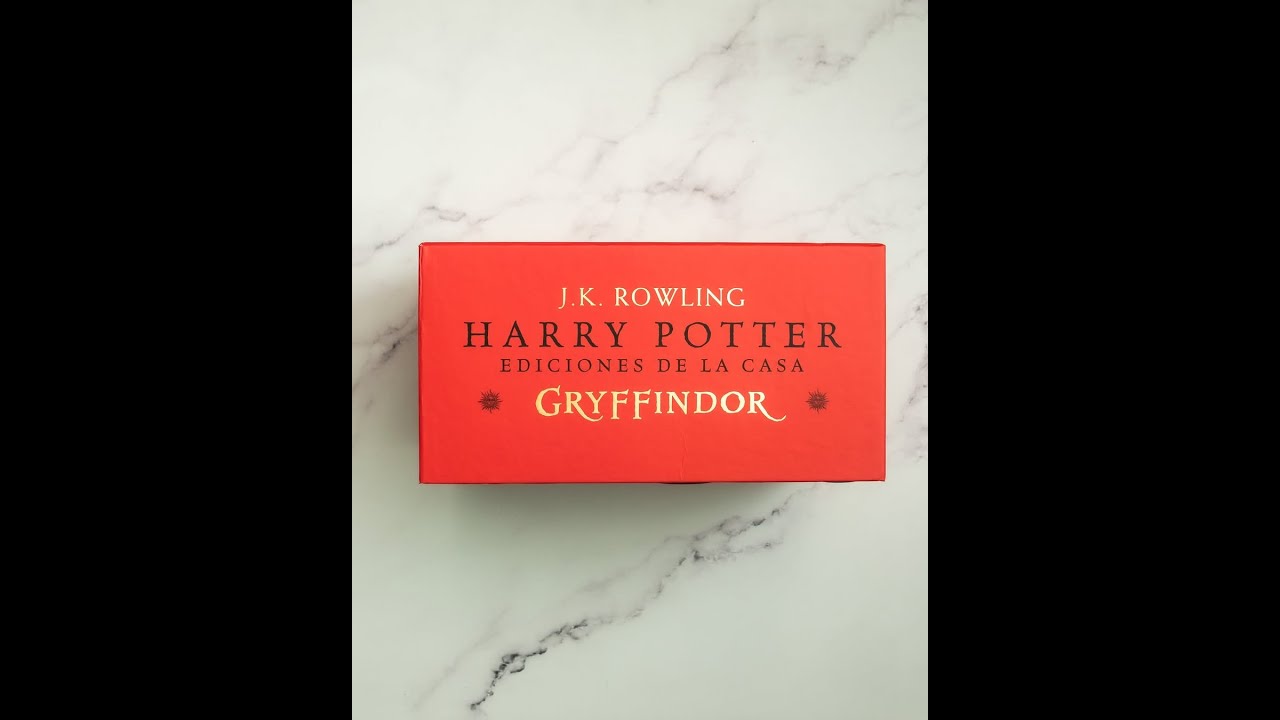 !Unboxing Estuche Harry Potter Edición Gryffindor Del Vigésimo Aniversario!