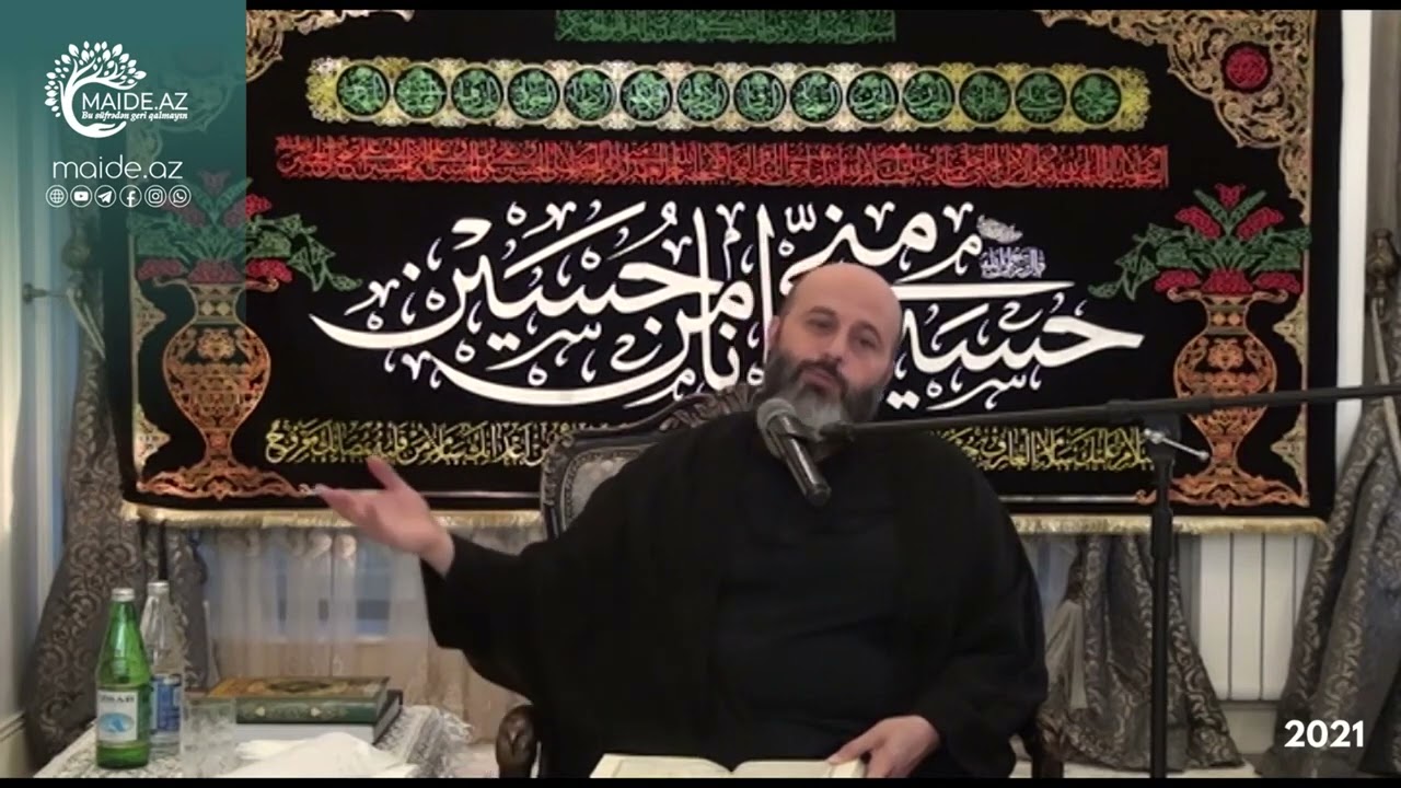 İnsan &uuml;&ccedil;&uuml;n ən &ouml;nəmli və  &ccedil;ətin imtahan  - Şeyx Sərdar Hacıhəsənli