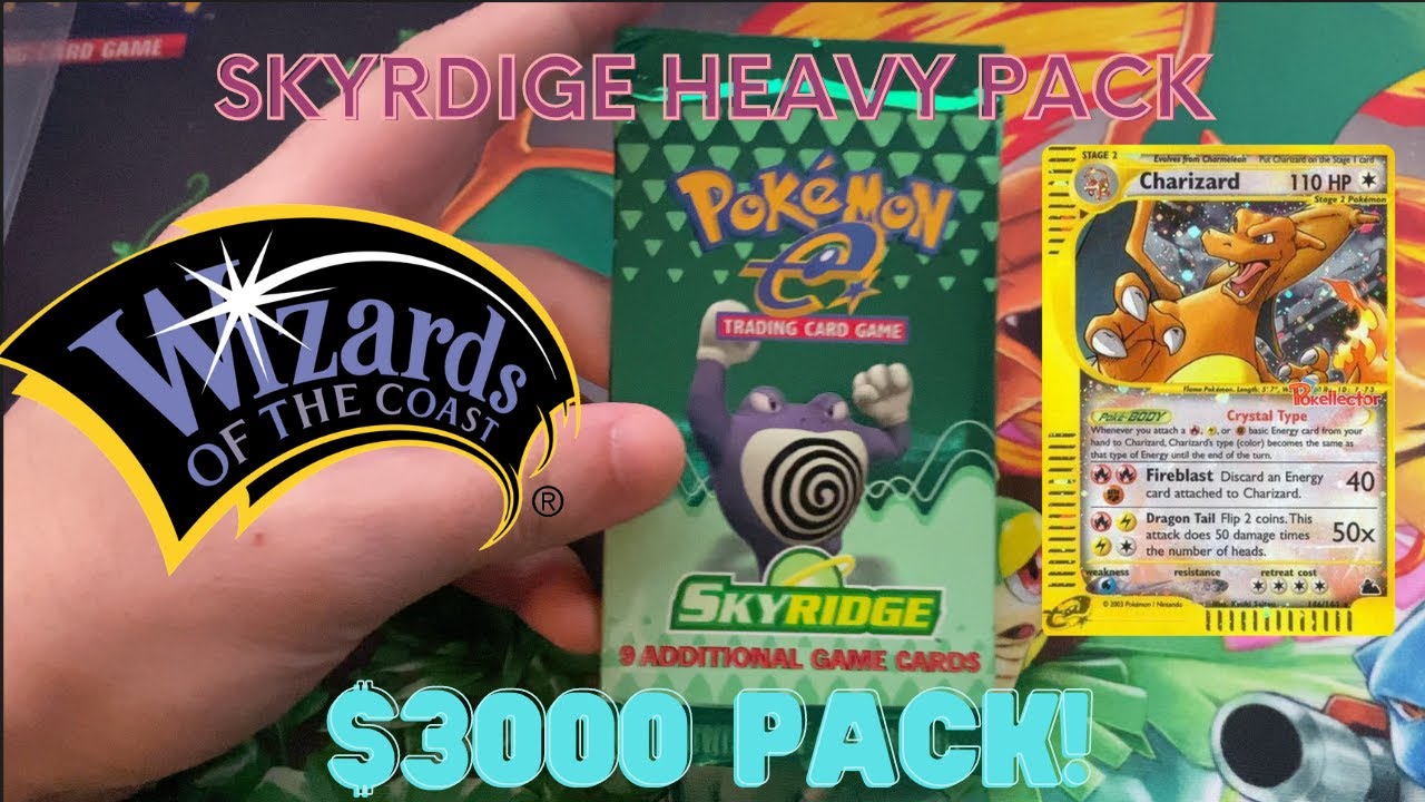Opening a $3000 Pokemon Pack 💥 Pokemon Skyridge Heavy Pack Opening (Extremely Rare Pokemon Set)