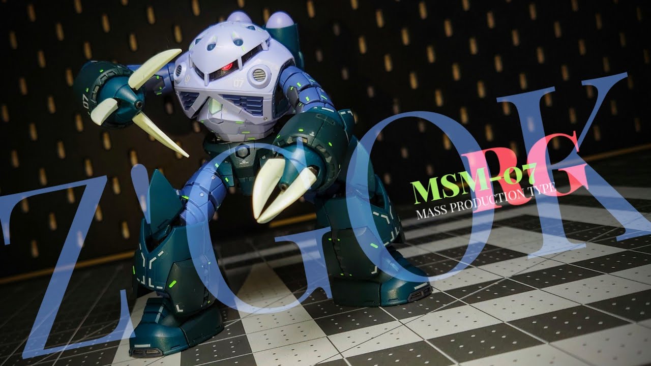 Bandai will never make another kit like this: RG Z'Gok - BUILD & REVIEW (Mass Production) #gunpla
