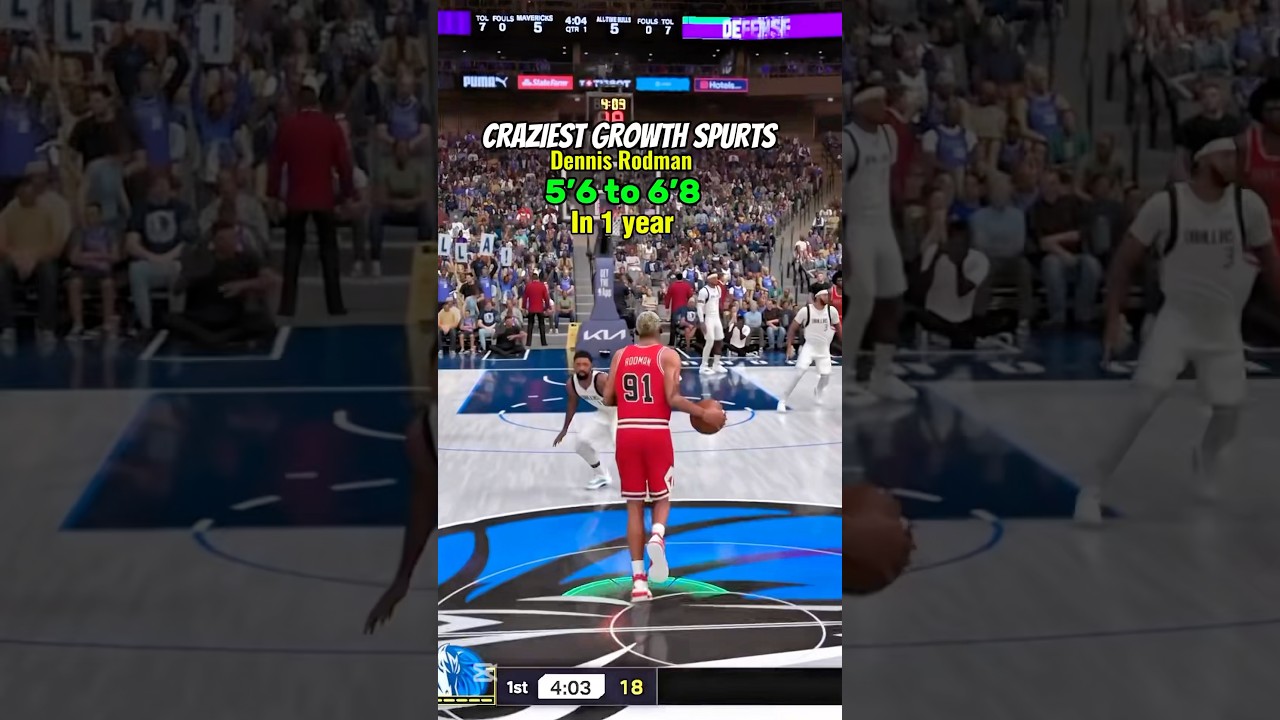 Most Insane Growth Spurts in NBA History #nba #basketball #shorts #trending #nba2kmobile #nba2k25