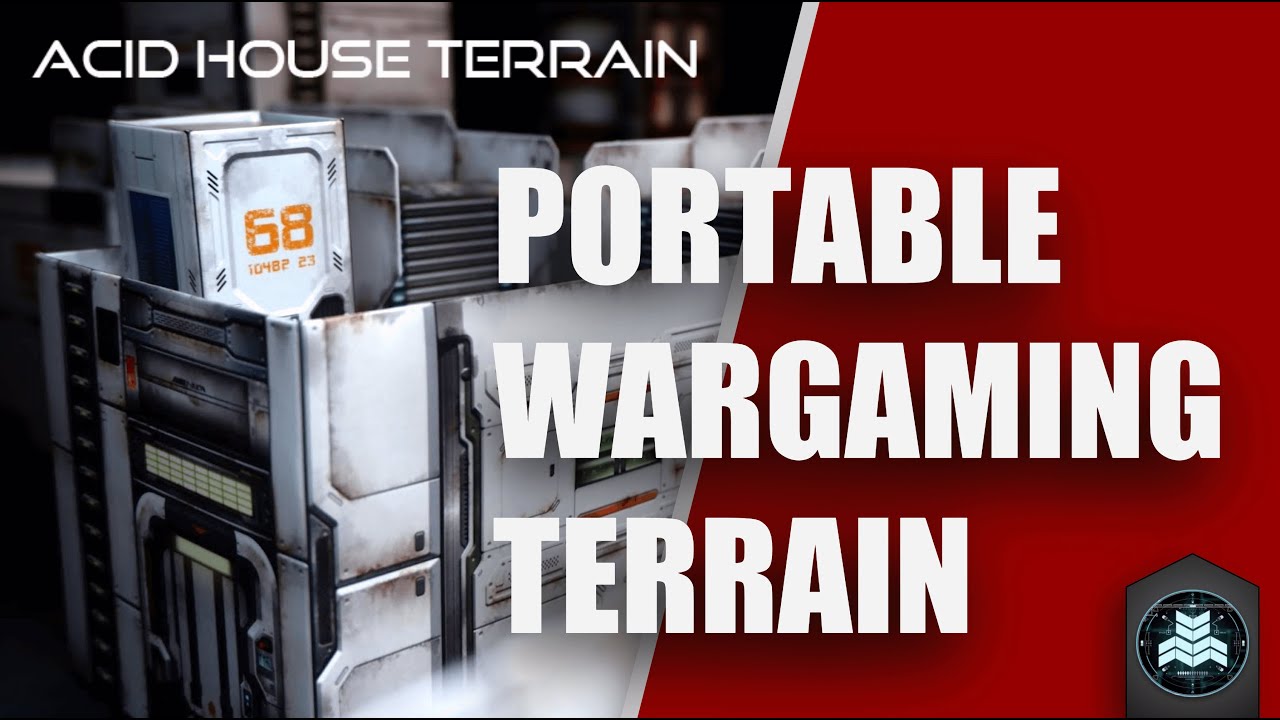 Acid House Terrain | portable wargaming terrain
