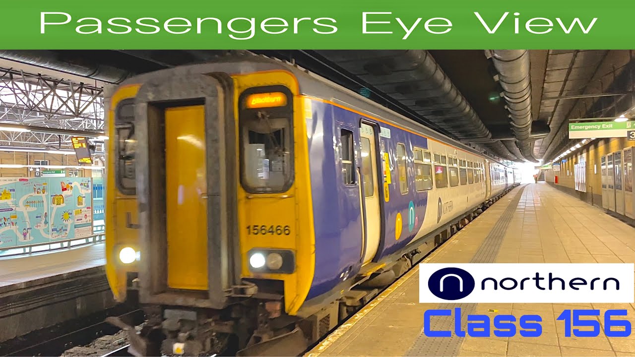 Northern Rail Train Ride 🇬🇧  Manchester Victoria towards Blackburn