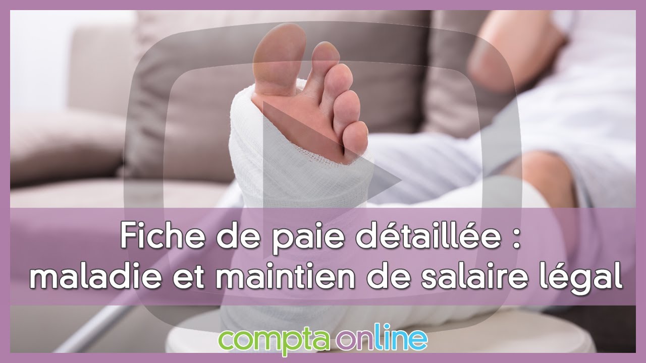 Maintien de salaire l&eacute;gal et IJSS