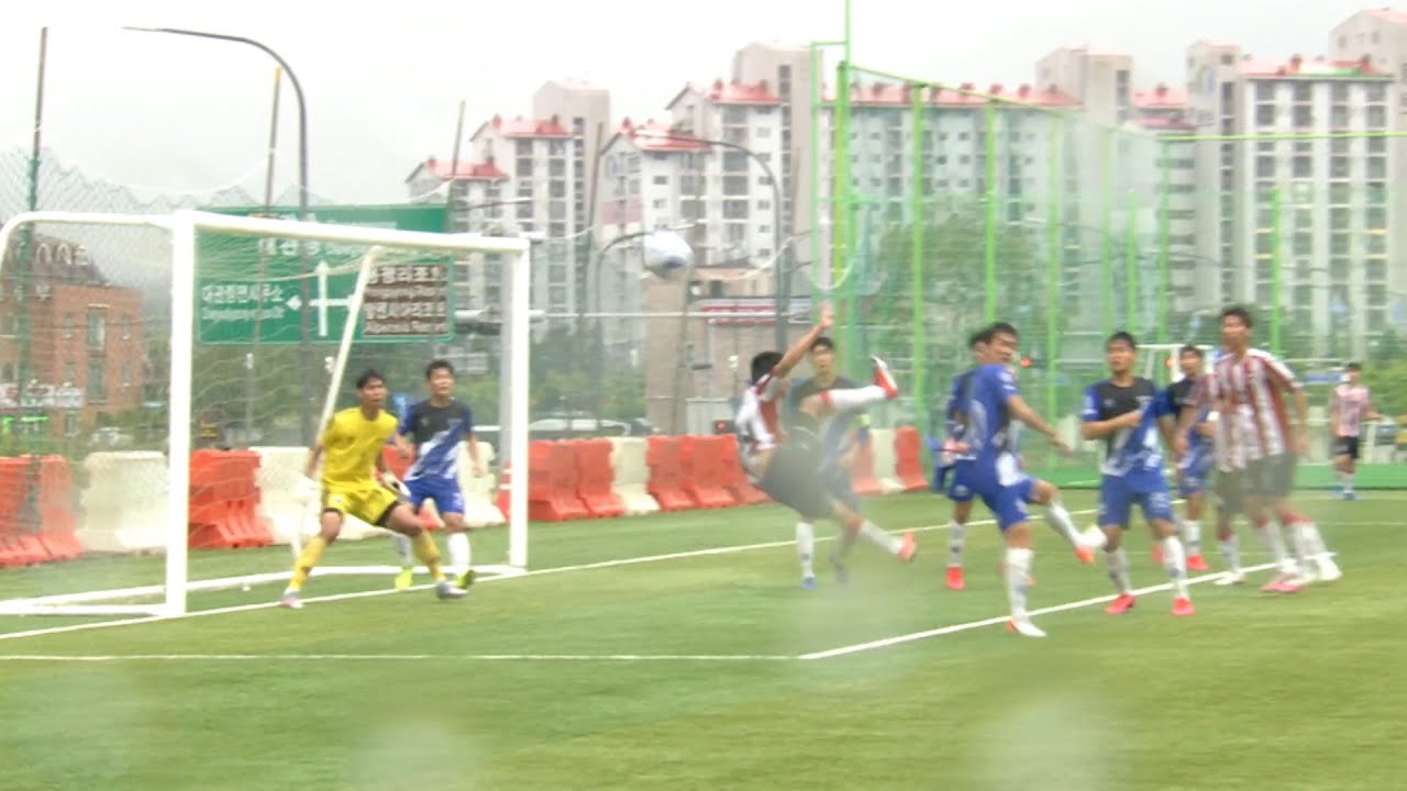 강릉중앙고 vs 홍천안정환FC : 2020 전국 고등 축구리그 FULL - 2020.07.23