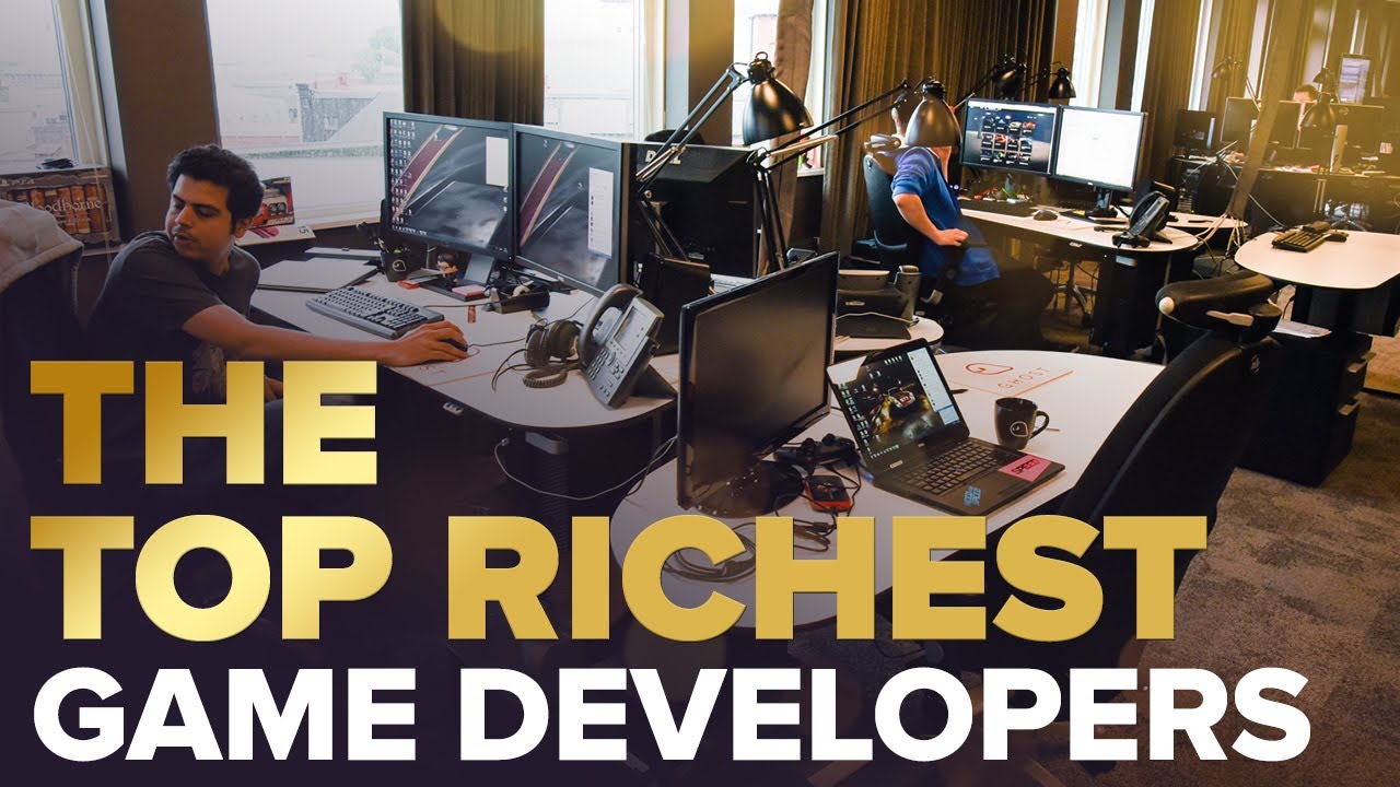 The Top Richest Game Developers In The World! 🤑🎮