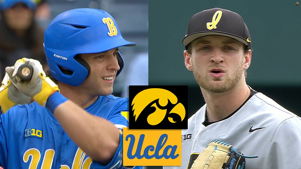 #3 Iowa vs #2 UCLA College Baseball Highlights Full Game, May 25 2025