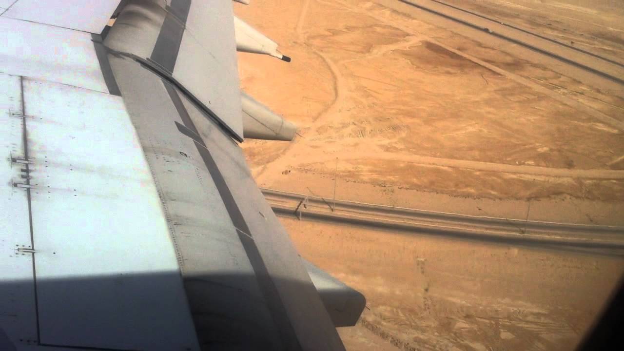 Basra International airport, Emirate airlines Landing