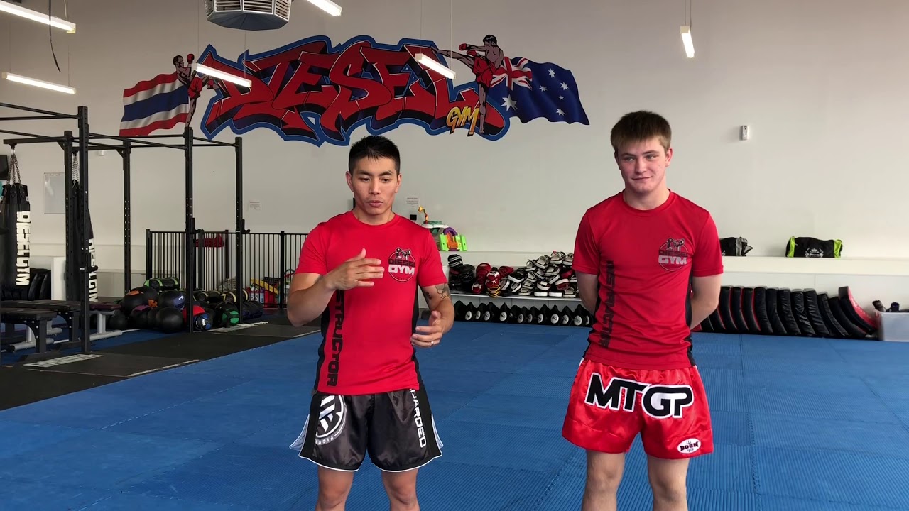 FUN WAY TO TEACH MUAY THAI DEFENCE TO KIDS