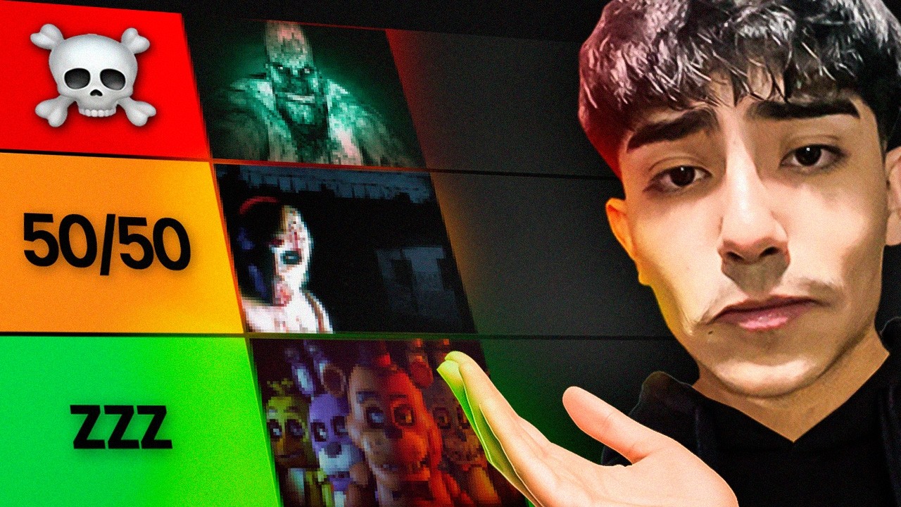 PODRÍA SOBREVIVIR a estos JUEGOS de TERROR??? | TIERLIST