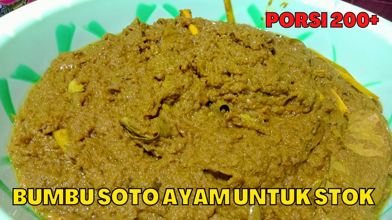 Bumbu Soto Ayam Enaak porsi banyak