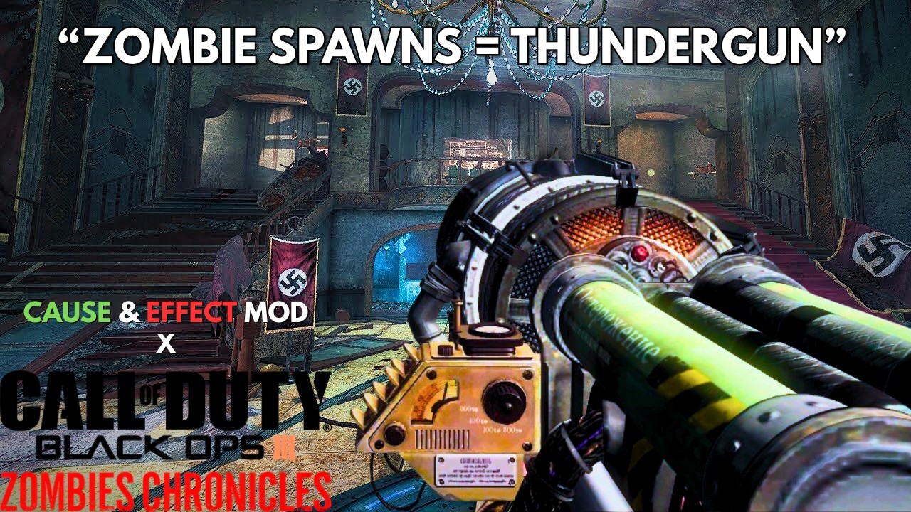 The Cause & Effect Mod On EVERY Black Ops 3 Zombies Chronicles Map!