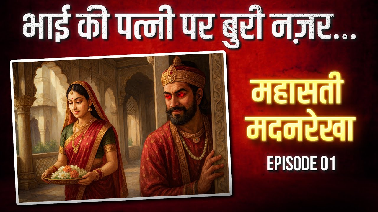 राजा ने भाई की पत्नी पर डाली बुरी नज़र और मिला अंजाम.. Mahasati Madanrekha's Untold Story - Ep 01