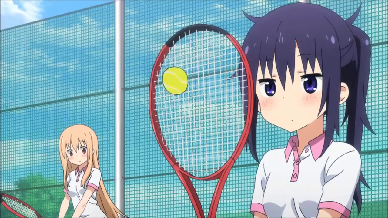 Himouto! Umaru-chan - Playing Tennis (Funny Moments)