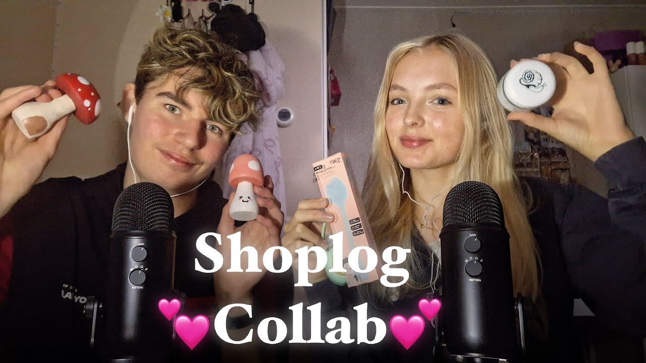 ASMR • shoplog & tingly triggers • met @AxellotusASMR ! 🛍️🎙️