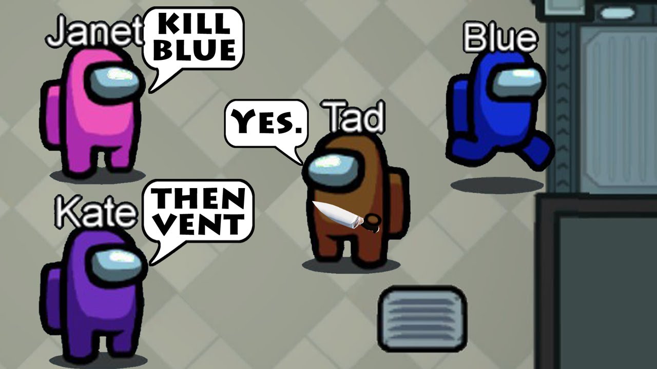 Я сказала «ДА» Джанет и Кейт на протяжении ВСЕГО ВИДЕО в AMONG US!