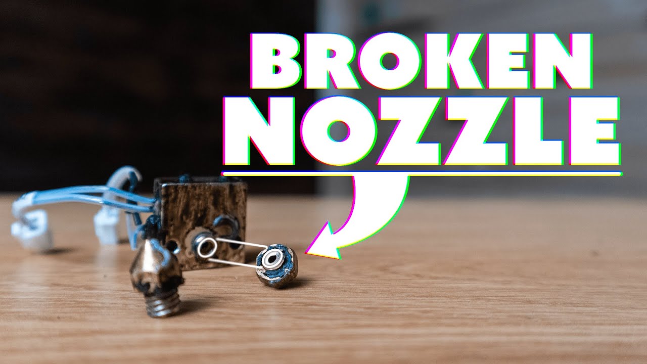 Извлечь сломанную насадку из Hotend