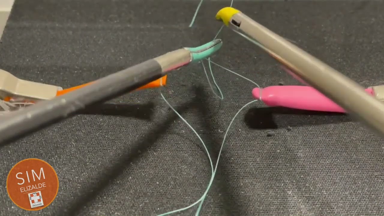 Training Sliding Knot for Long gap thoracoscopic EA. Patkowski technique