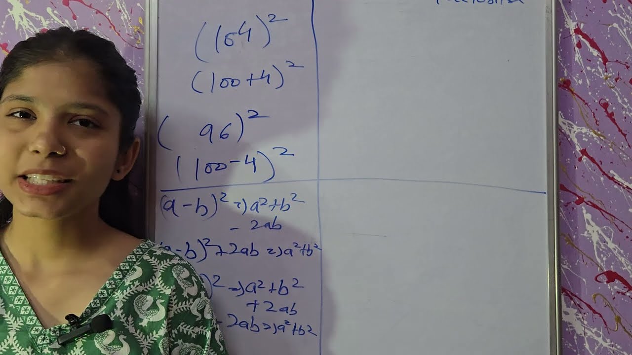 Algebraic Identities | (a+b)² and (a−b)² Explained with Easy Examples