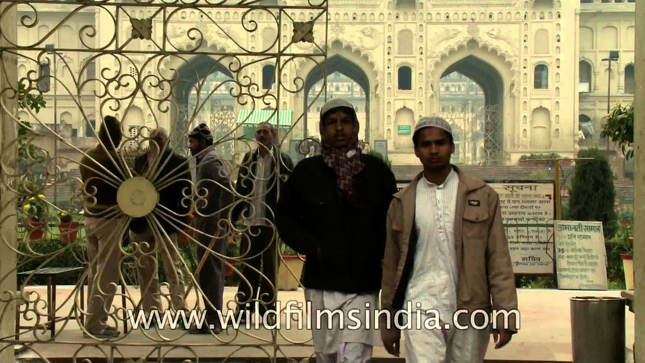 The front facade of Bara Imambara, Lucknow