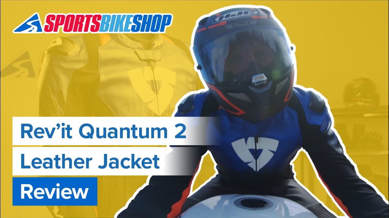 Rev’it Quantum 2 leather motorcycle jacket review - Sportsbikeshop